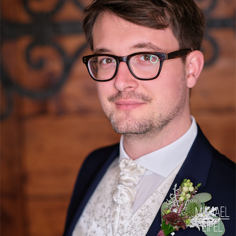 Portrait Bräutigam – Hochzeitsfotografie