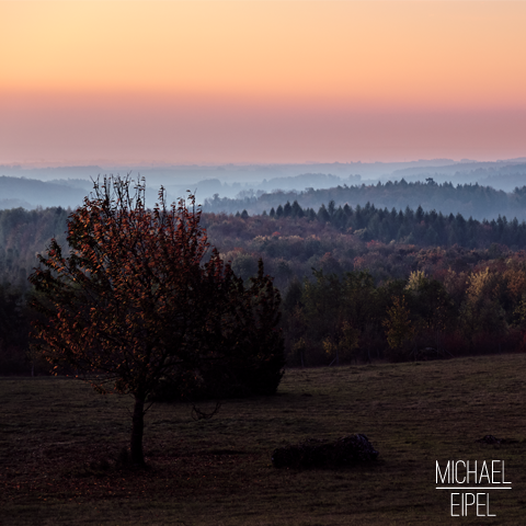 Sonnenaufgang bei Harburg im Herbst – Landschaftsfotografie