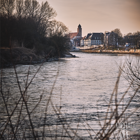 Donauwörth mit Donau – Landschaftsfotografie